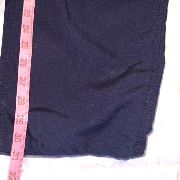 Propper Navy Blue Tactical Pants M/R 65% Polyester 35% Cotton Durable Cargo Pock - Picture 12 of 12